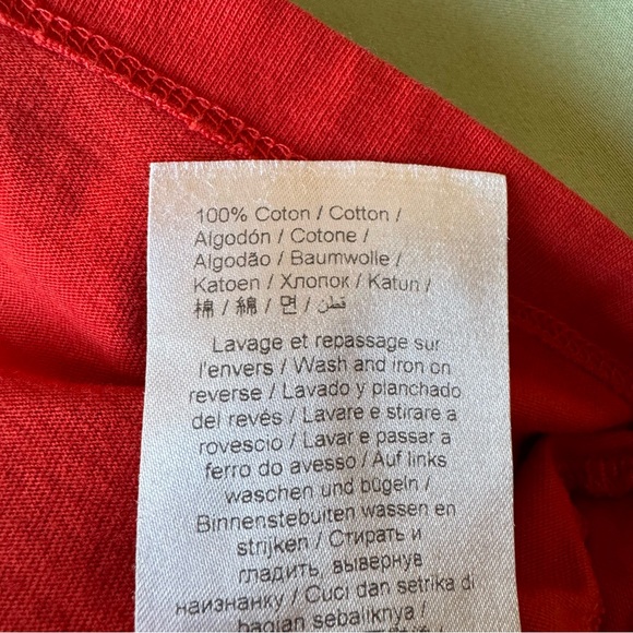 Red Kenzo Baby Tee in S - Picture 5 of 5